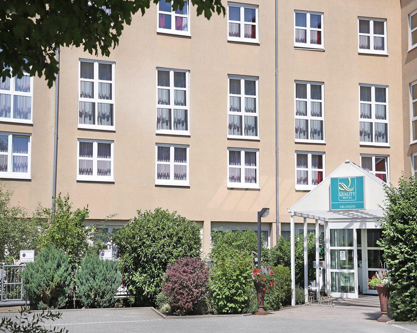 Quality Hotel Erlangen Garni Экстерьер фото